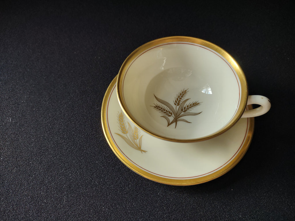 Vintage Lenox Westfield R-440 Tea Cup with Saucer (lot 1890)