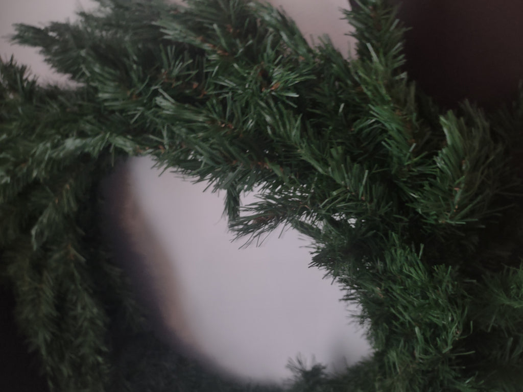 Vintage Artificial Christmas Wreath 28" (lot 1214)