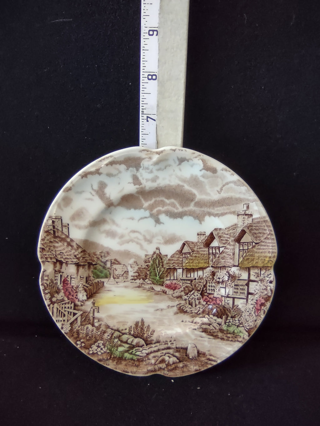 Vintage Johnson Brothers Bread Plate Olde English Countryside x 3 (Lot 5539)