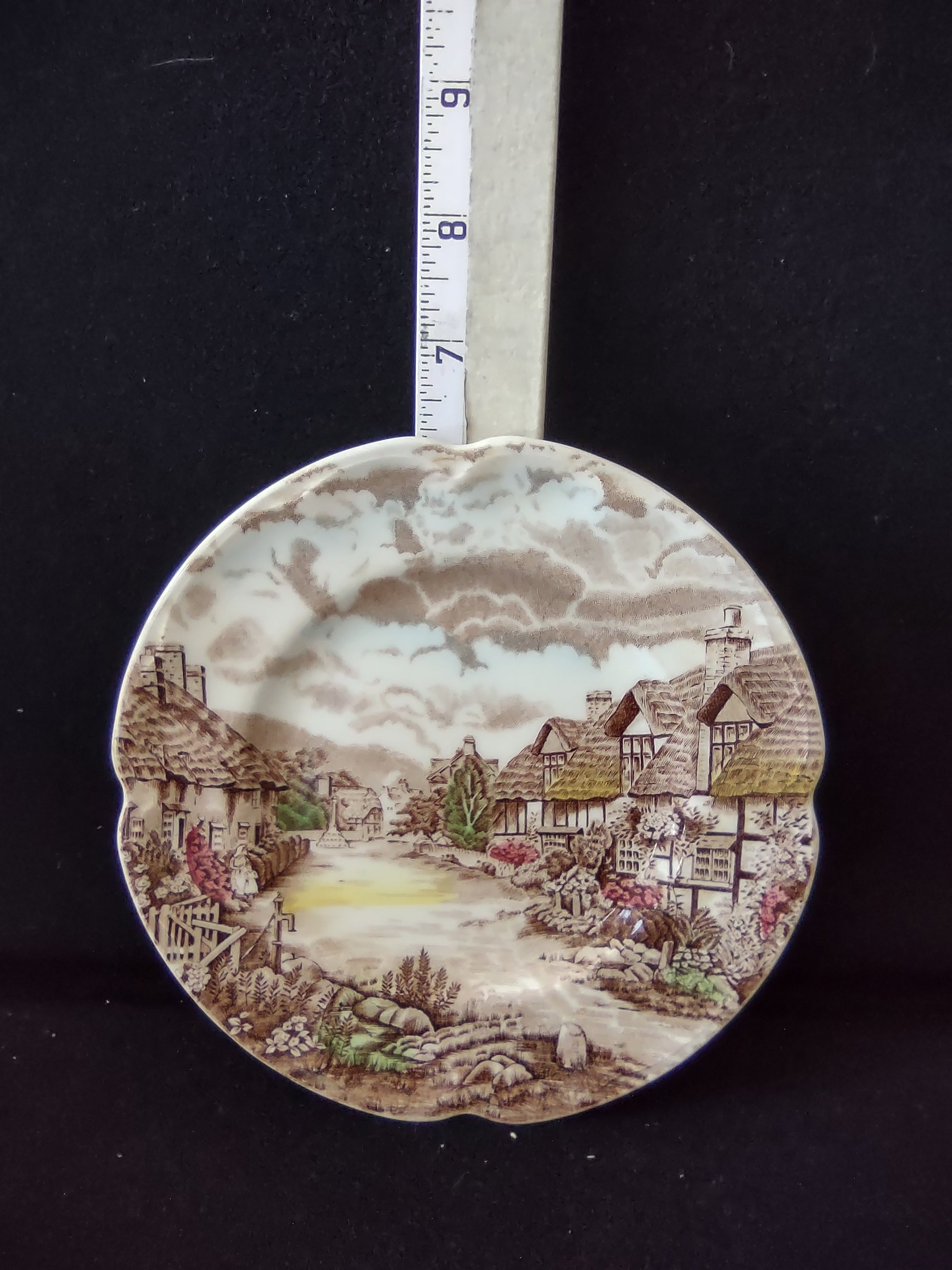 Vintage Johnson Brothers Bread Plate Olde English Countryside x 3 (Lot 5539)