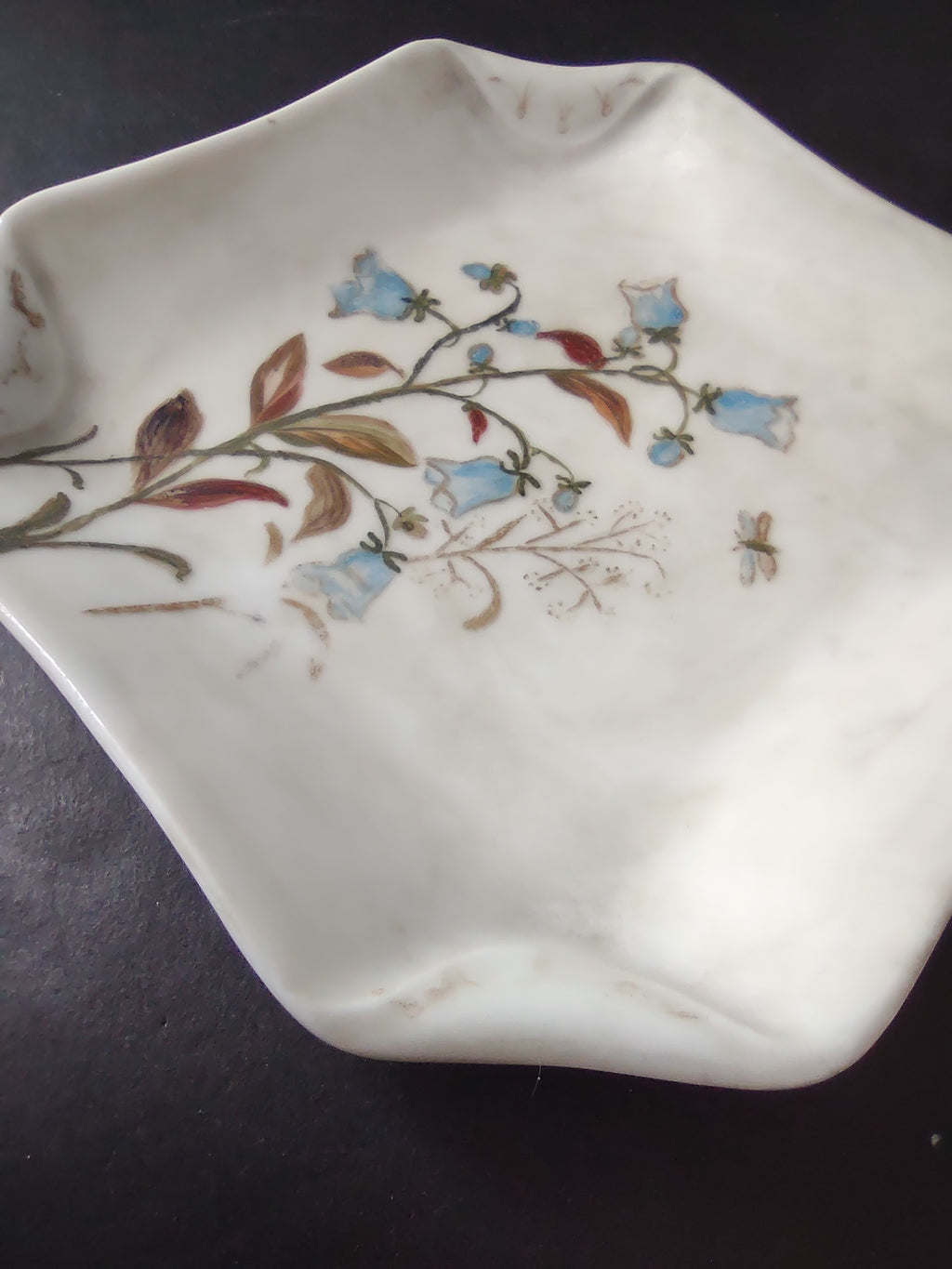 Haviland Limoges 3 x Square Serving Plate French Chic Cottage Floral (lot 988)