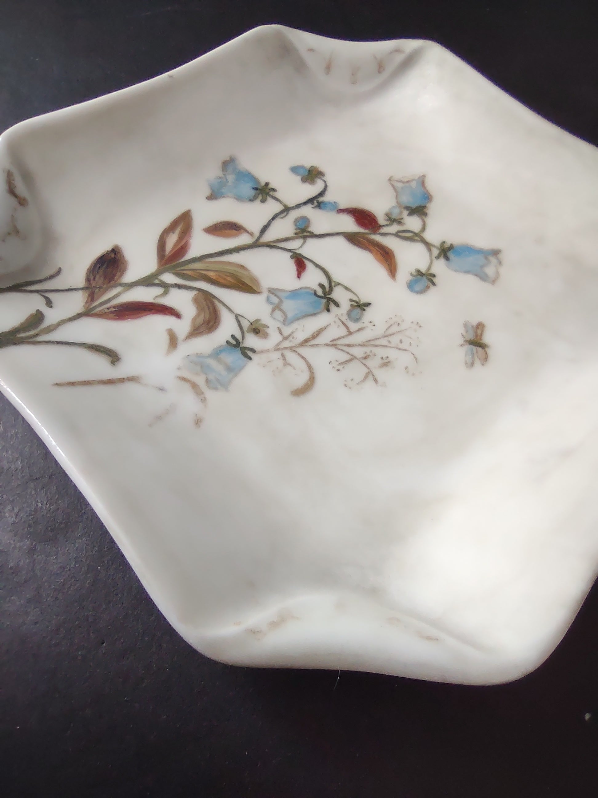 Haviland Limoges 3 x Square Serving Plate French Chic Cottage Floral (lot 988)