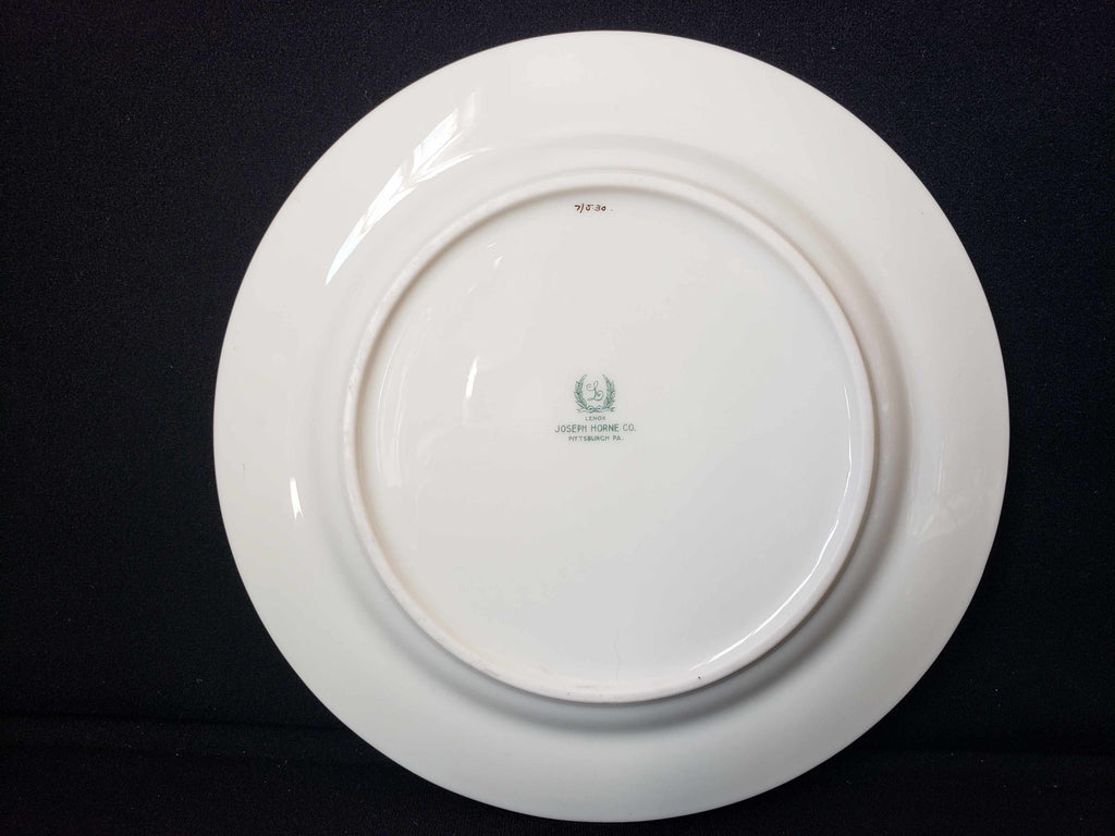 Vintage Lenox Joseph Horne Plate 8-3/8"Salad or Lancheon (lot 1975)