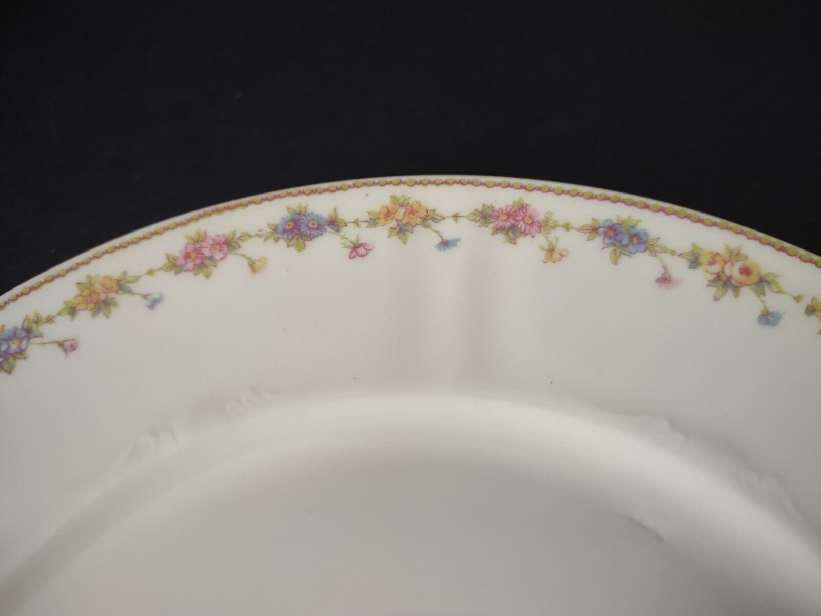 Haviland Limoges France Luncheon Salad Plate Flower (lot 634)