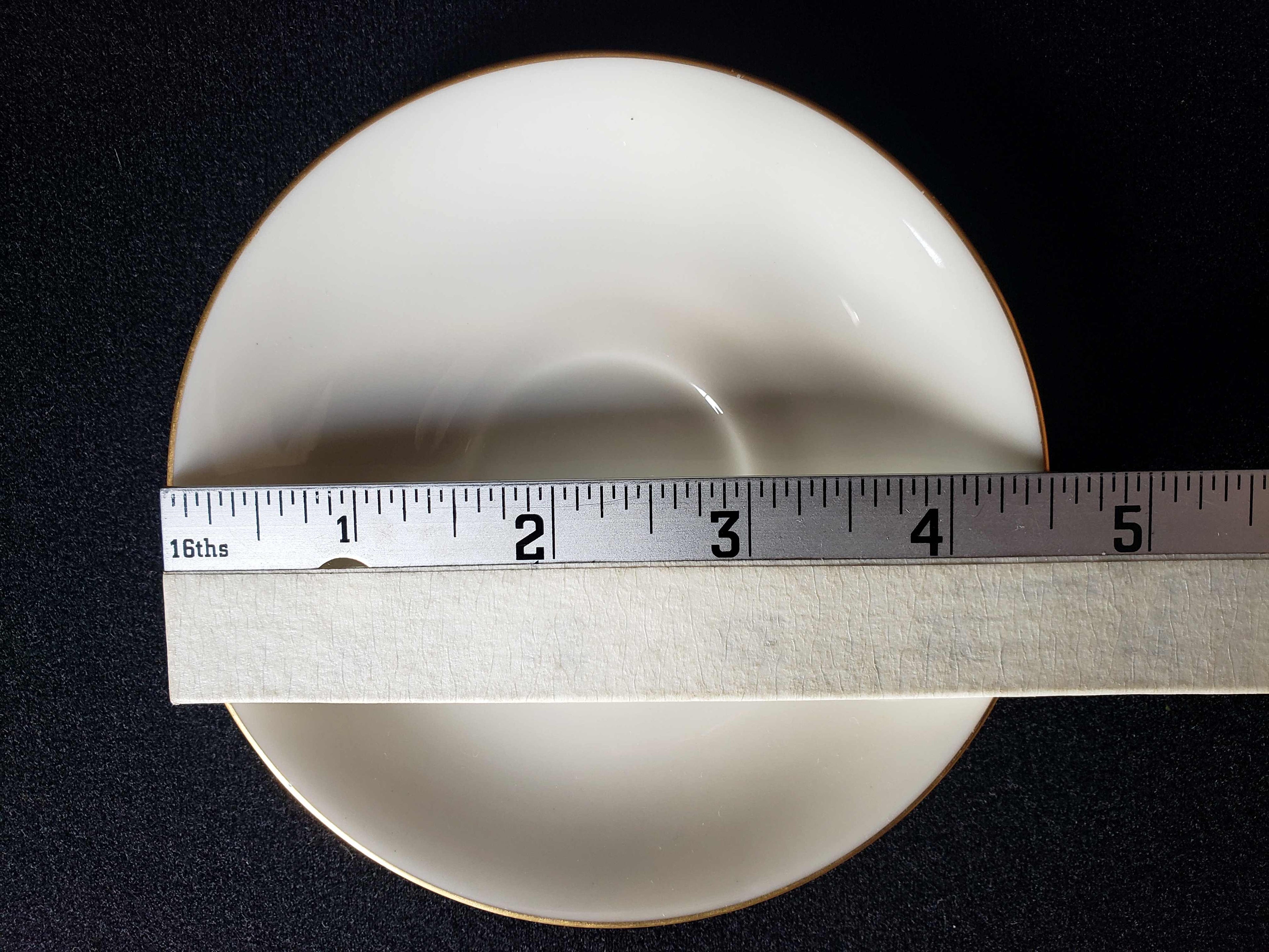 Vintage Lenox Higgins and Seiter Demitasse Saucer ONLY (lot 1946)