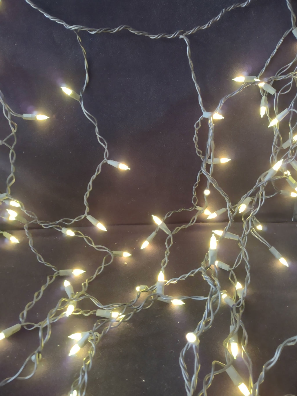 Halloween Icicle Green Lights String 10' (Lot 3081)