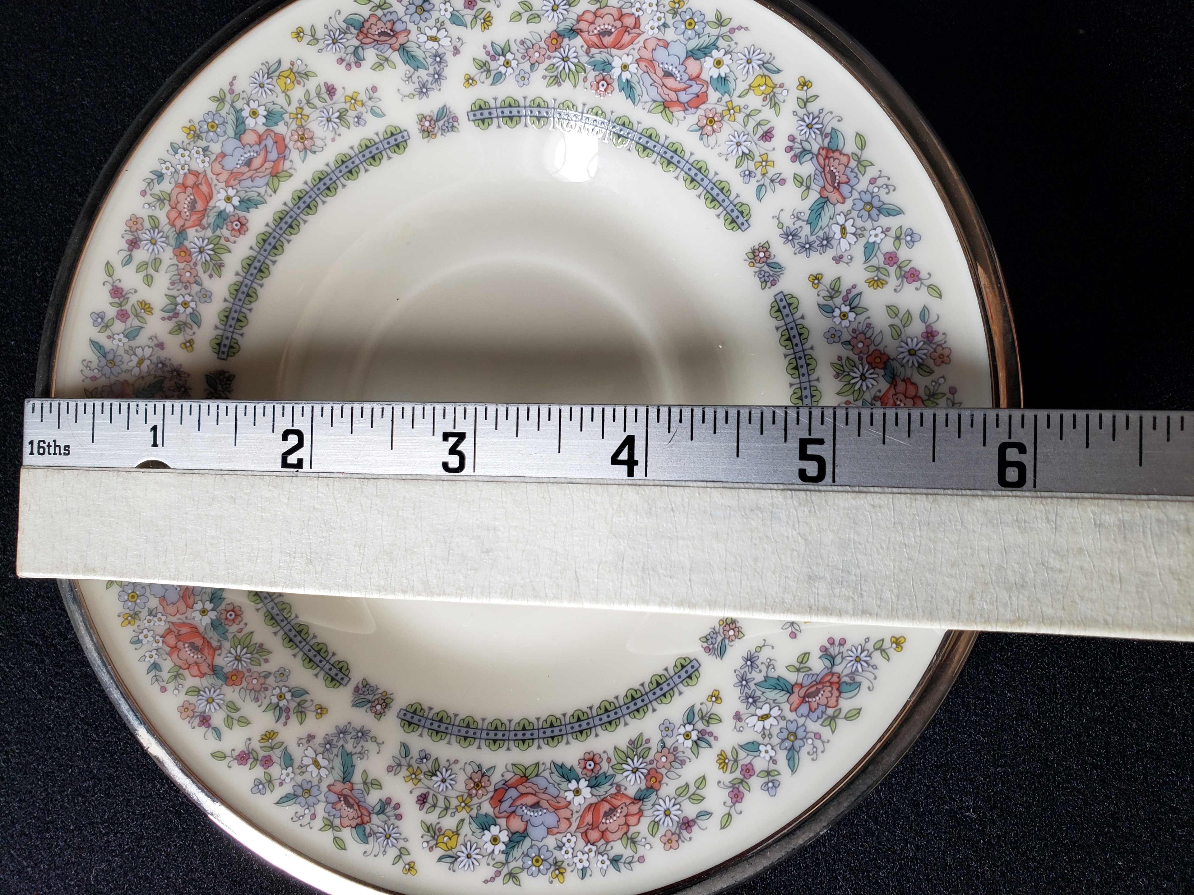 Vintage Lenox Ascot Tea Cup with Saucer (lot 1920)