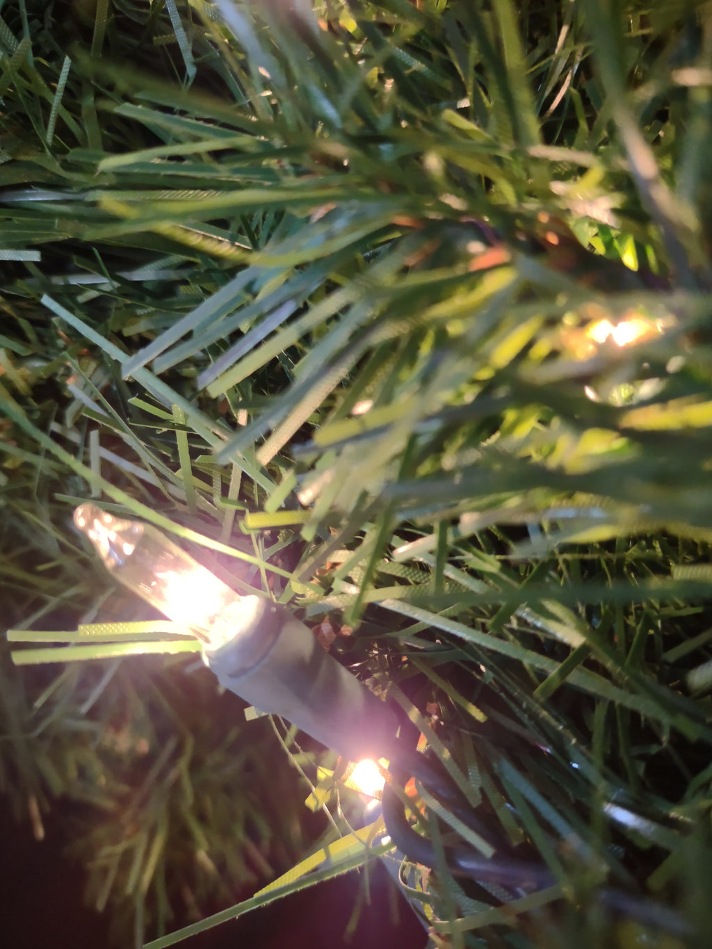 Vintage Christmas Lighted Evergreen Garland 6" (Lot 4819)