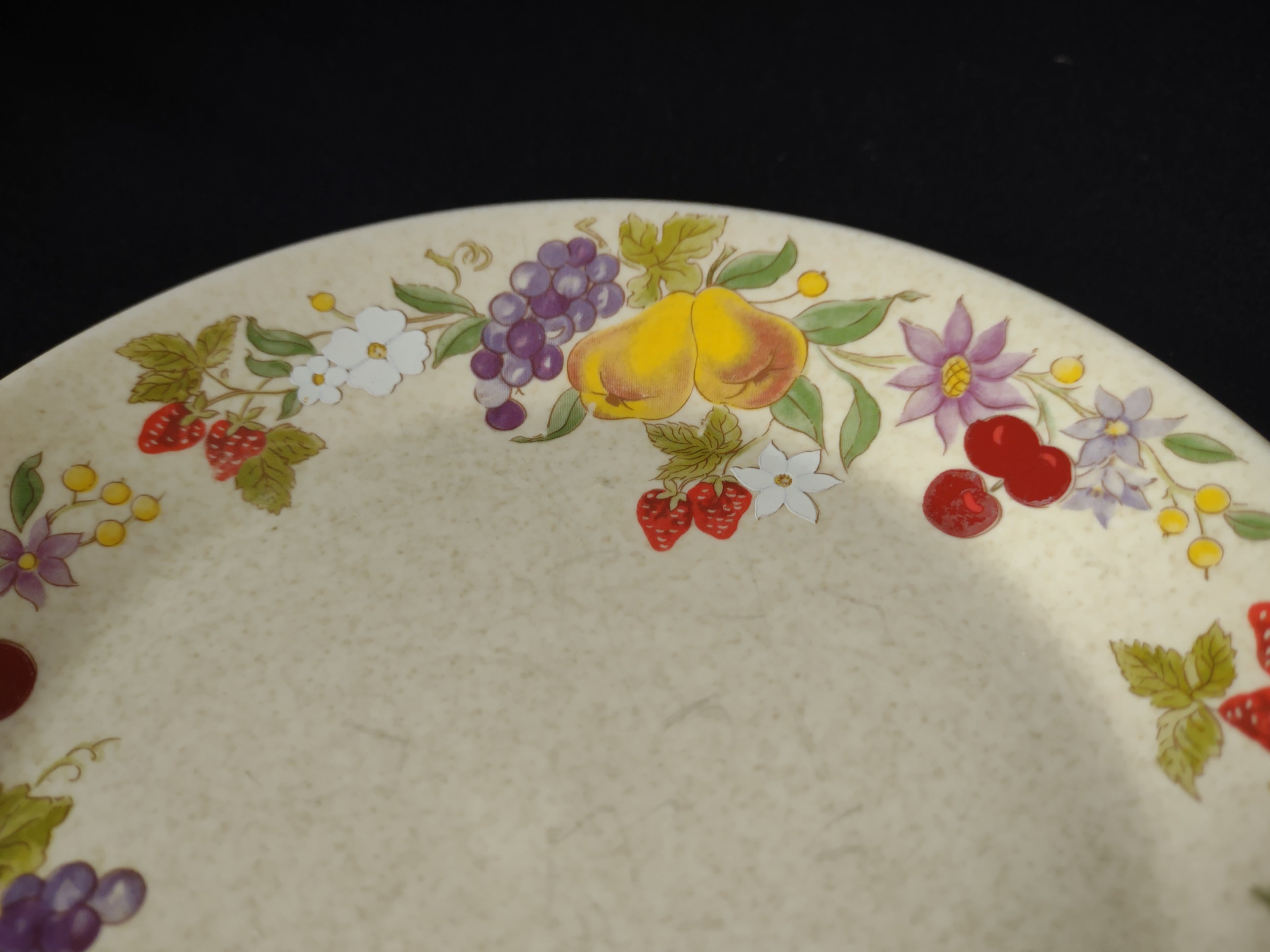 Vintage Lenox Dessert Plate Temper-Ware Summer Harvest (lot 1837)
