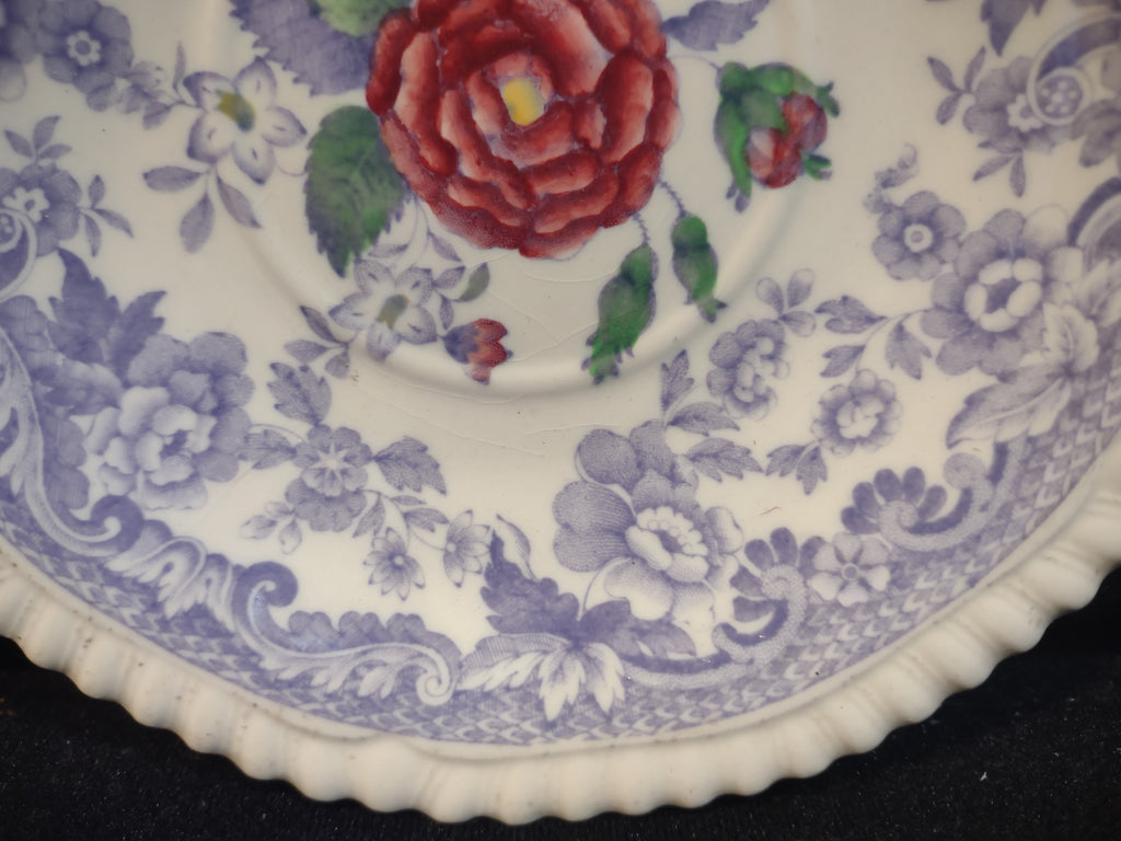 Vintage Copeland Spode Ironstone Mayflower Saucer English Countryside (lot 5709)