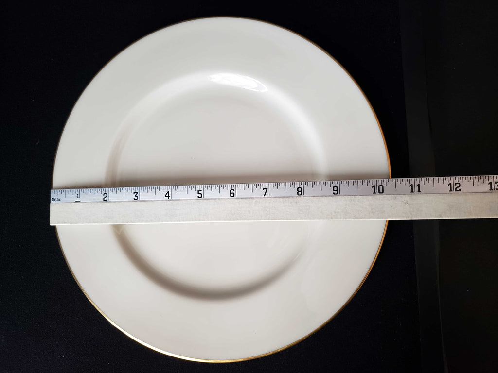 Vintage Lenox 86-B Gold Trim Dinner Plate 10-1/2" (lot 1907)
