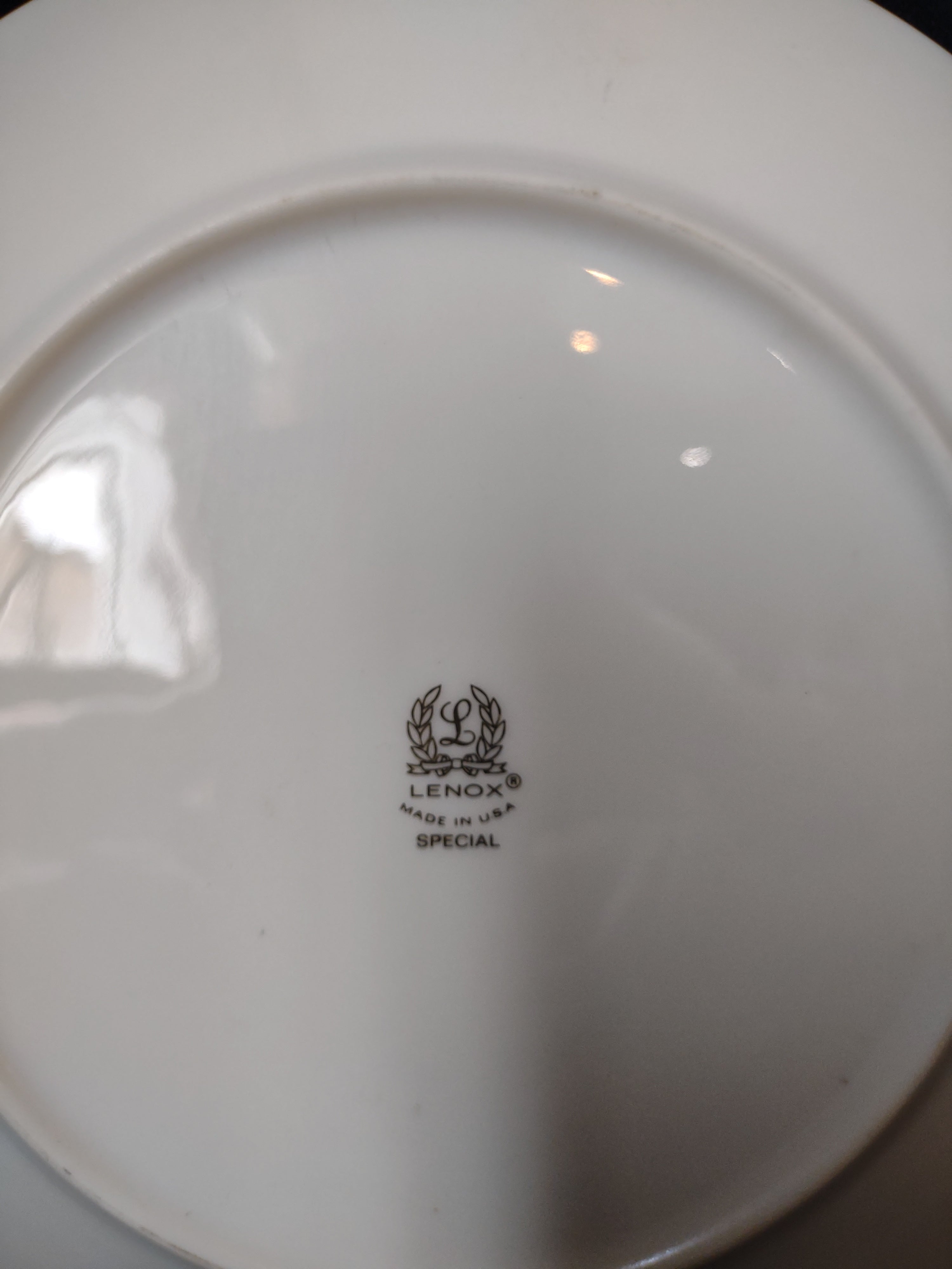 Vintage Lenox Special Dessert or Salad Plate Little Girl (lot 1858)