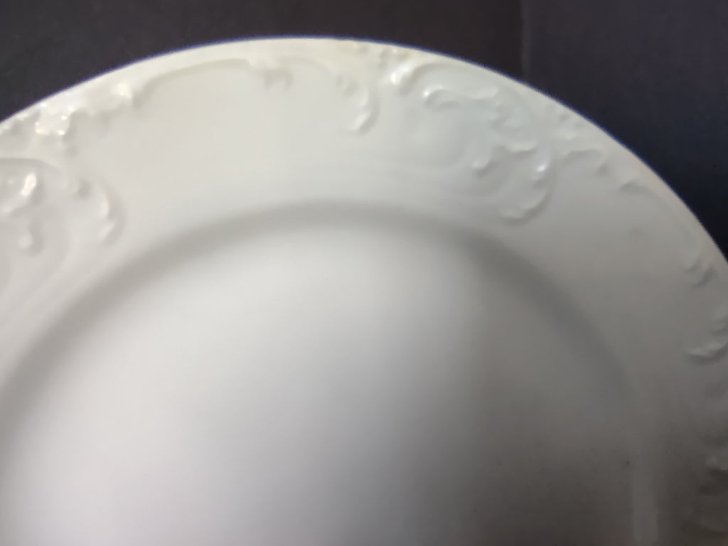 Haviland French Chic Limoges Bread/Butter Plate Plain White (lot 1048)