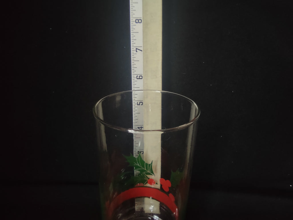 Vintage Set of 3 Libbey Water Dinner Glass (lot 2290)