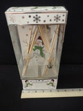 Snowmen Winter Wonderland Pine Sandalwood Lemon Oil Diffusers (Lot 3511)