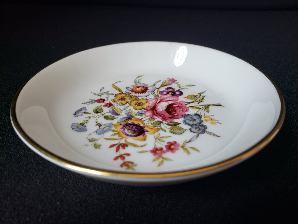 Vintage Royal Worcester Bournemouth Avon 1982 Small Dish 4-1/2" (lot 2066)