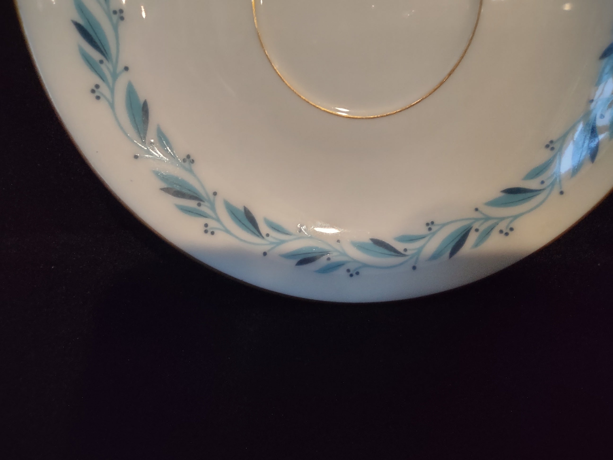 Vintage Lenox Saucer ONLY Blue Ridge Design (lot 1785)