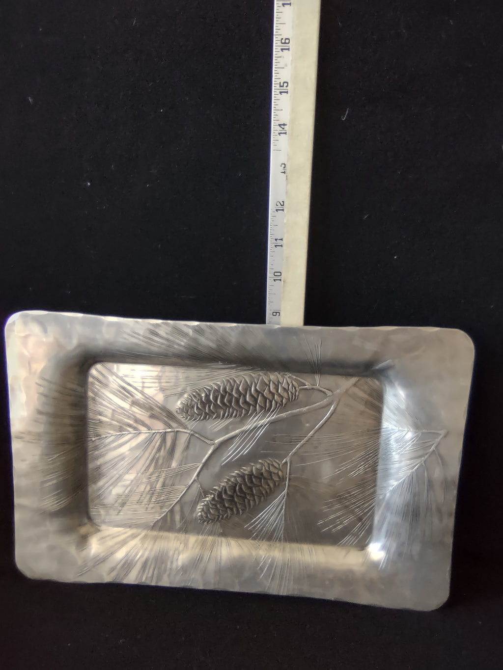 Vintage Casserole Serving Tray Wendell Aluminum 1.5 Qt Pyrex (Lot 5730)