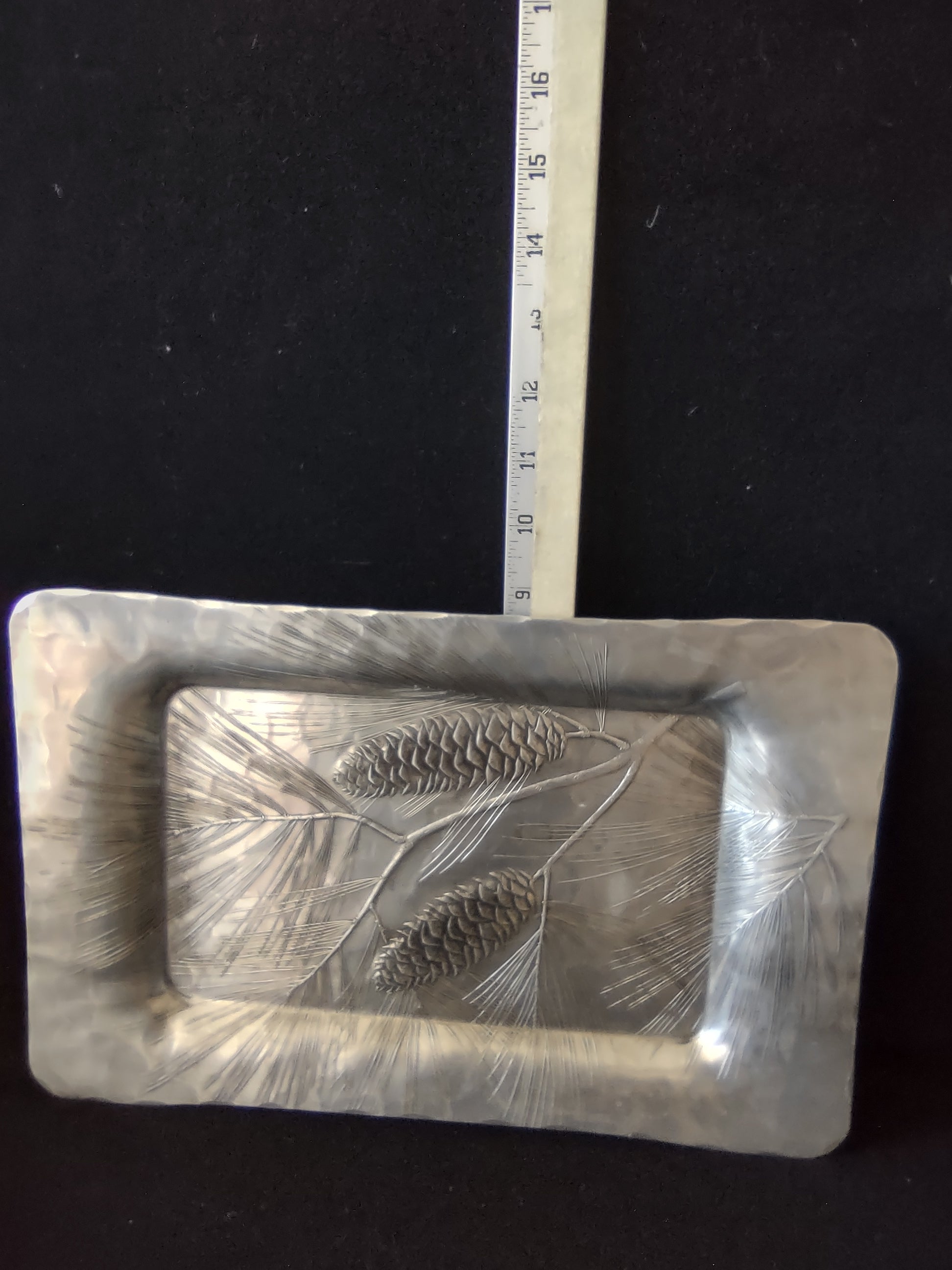 Vintage Casserole Serving Tray Wendell Aluminum 1.5 Qt Pyrex (Lot 5730)