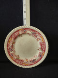 Vintage Johnson Brothers Luncheon Plate Ironstone Devonshire Pink (Lot 5672)
