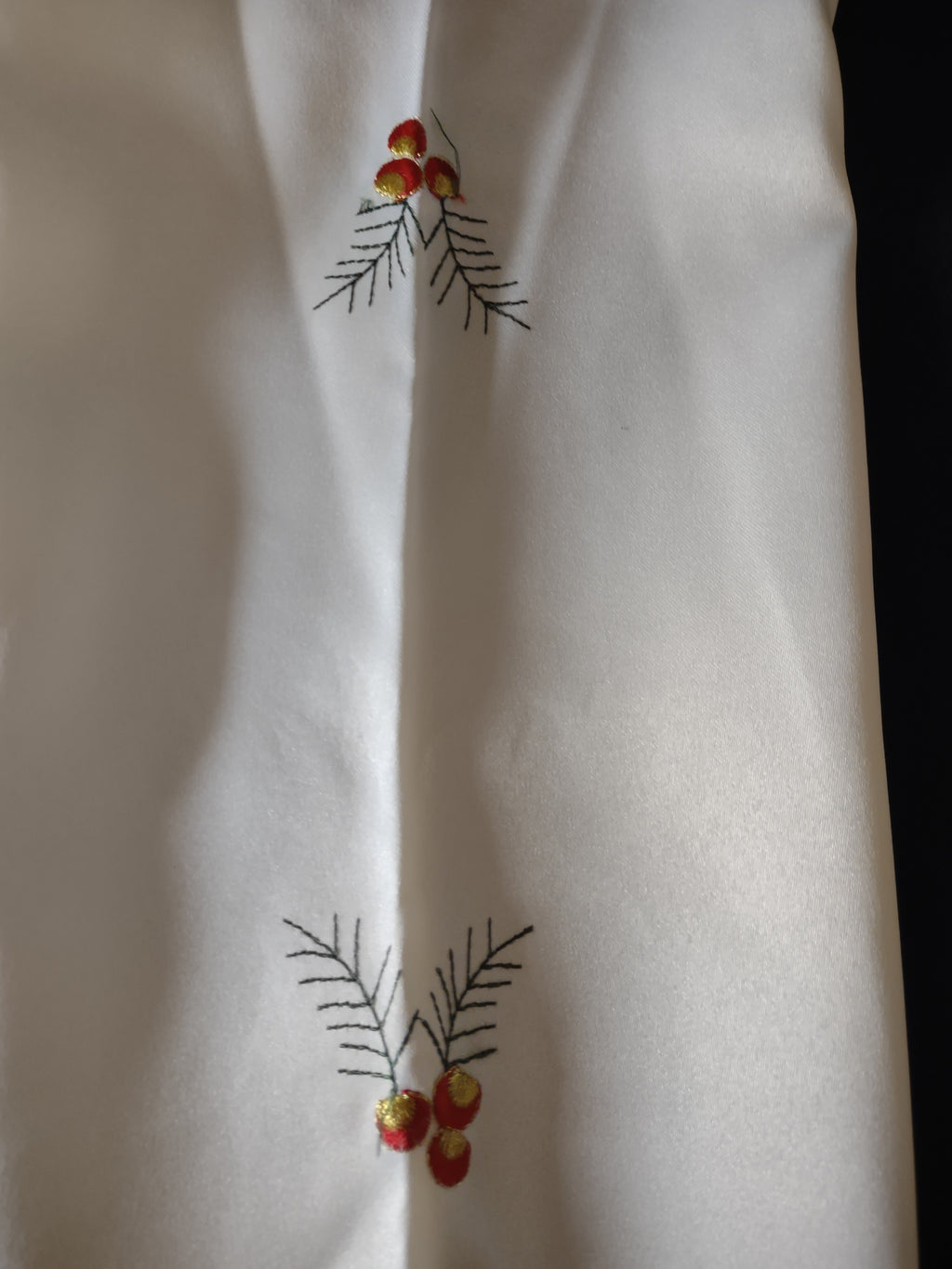 Christmas Red Poinsettia 60X84 Table Cloth 15X72 Table Runner (Lot 4331)