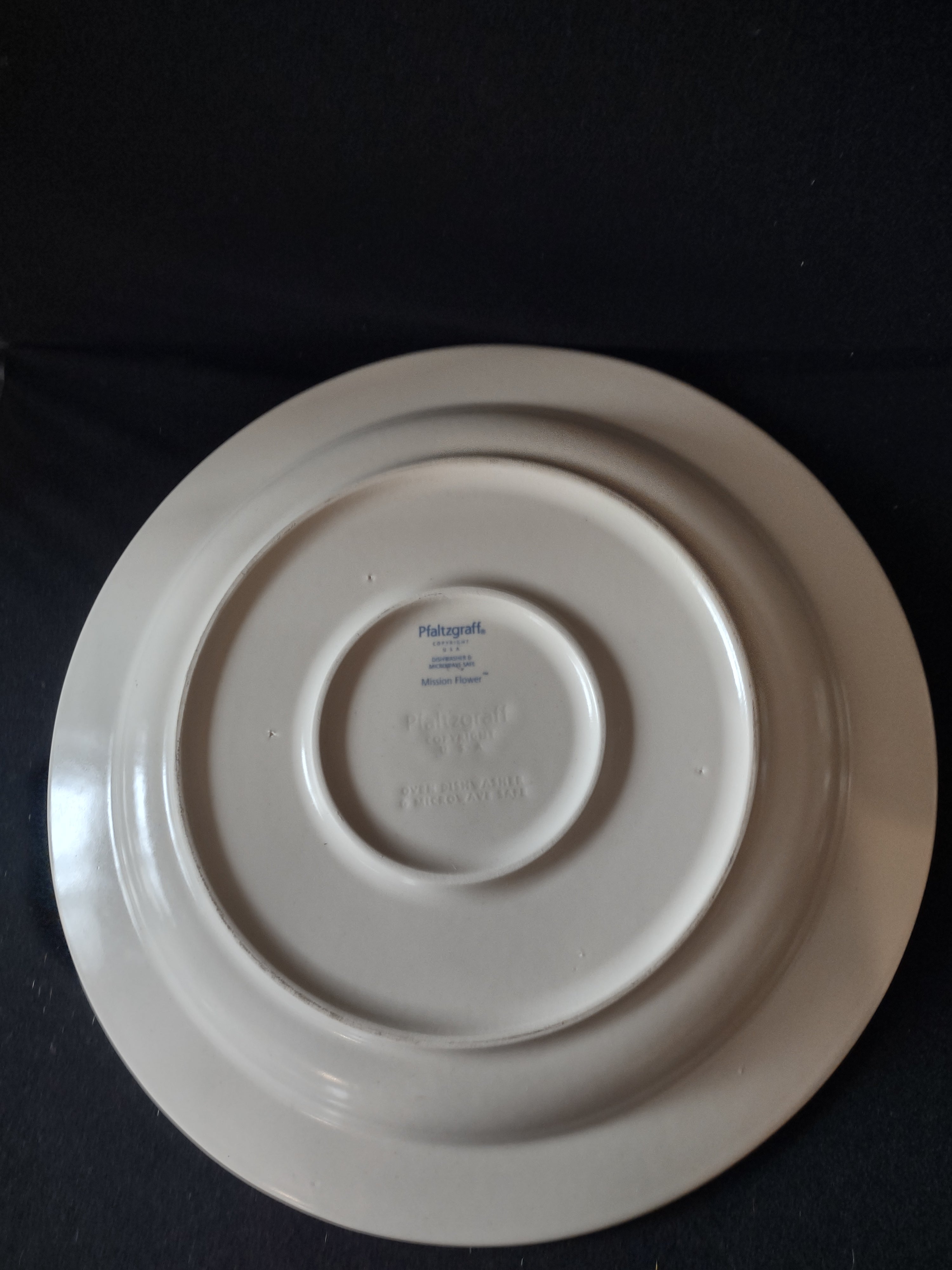 Vintage Pfaltzgraff Mission Flower Large 15" Serving Platter (Lot 5247)