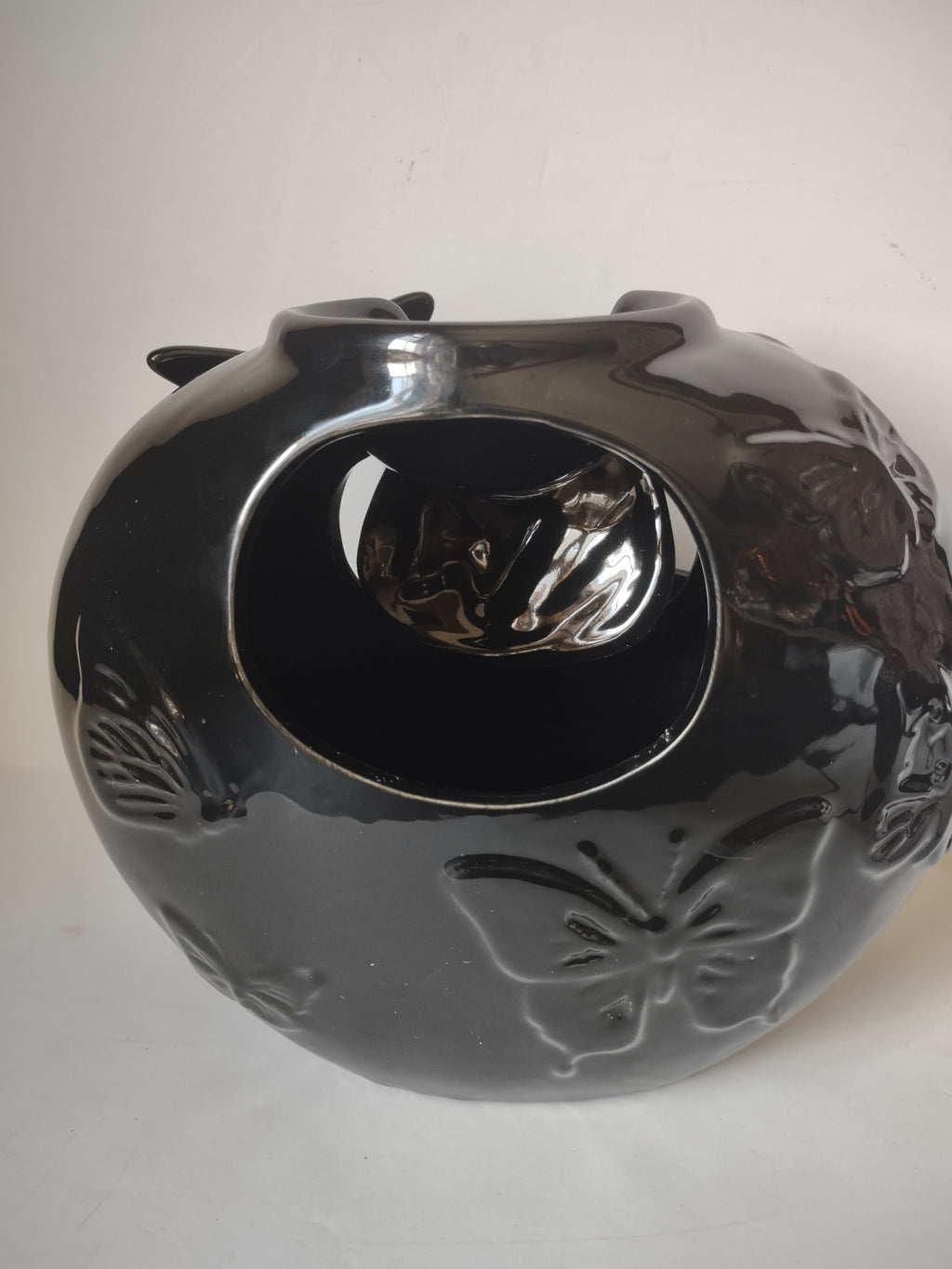 Vintage Wings of Wonder Fountain Harold Feinstein Handmade Porcelain (lot 3030t)