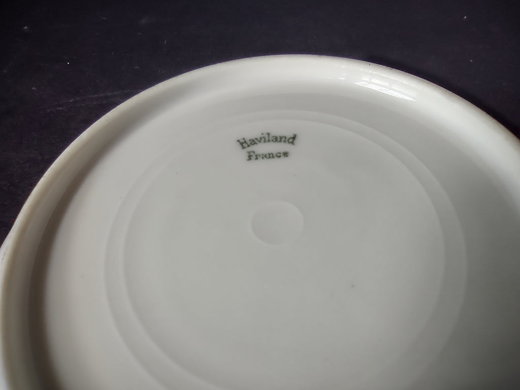 Haviland France Limoges Small Bowl Coupe Plate 5-1/2" Plain White (lot 1028)