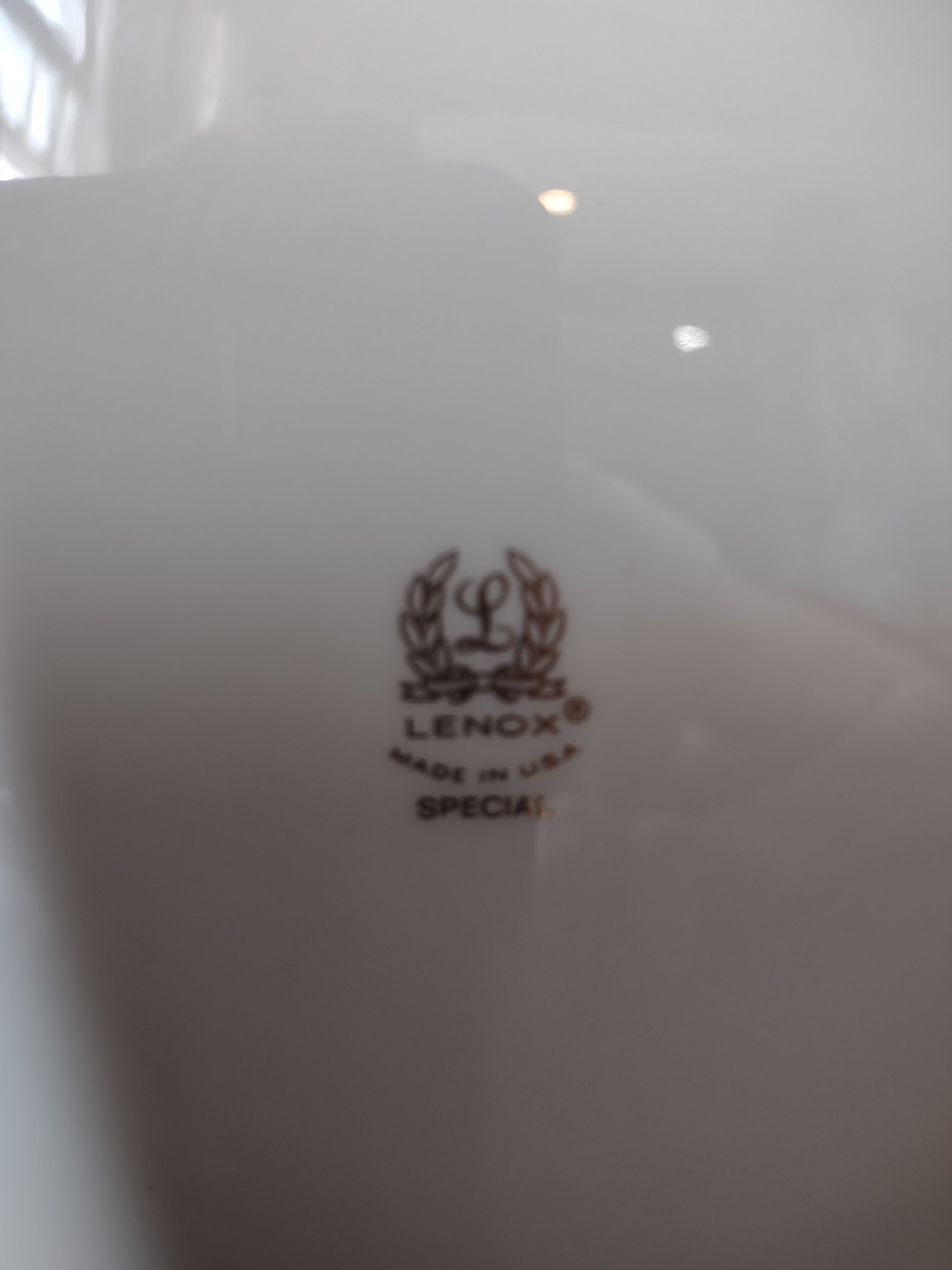 Vintage Lenox Special Dessert or Salad Plate Little Girl Nursery (lot 1859)