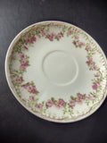 GDA Limoges Saucer ONLY Apple Blossom Garland Swag Ribbon (lot 751)