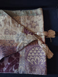 Fall Holiday Christmas Jacquard Table Runner 68 X 13" (Lot 4381)