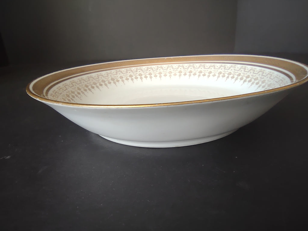Delinieres Haviland Limoges Small Bowl Gold Black Decor (lot 1074)