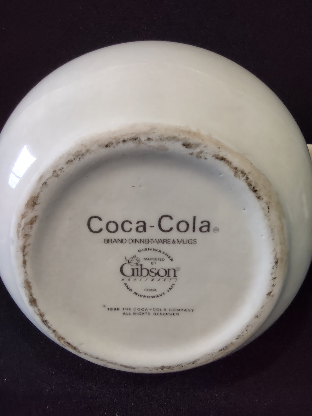 Vintage 1996 Coca Cola Pitcher Red Black Checkered (Lot 5421)