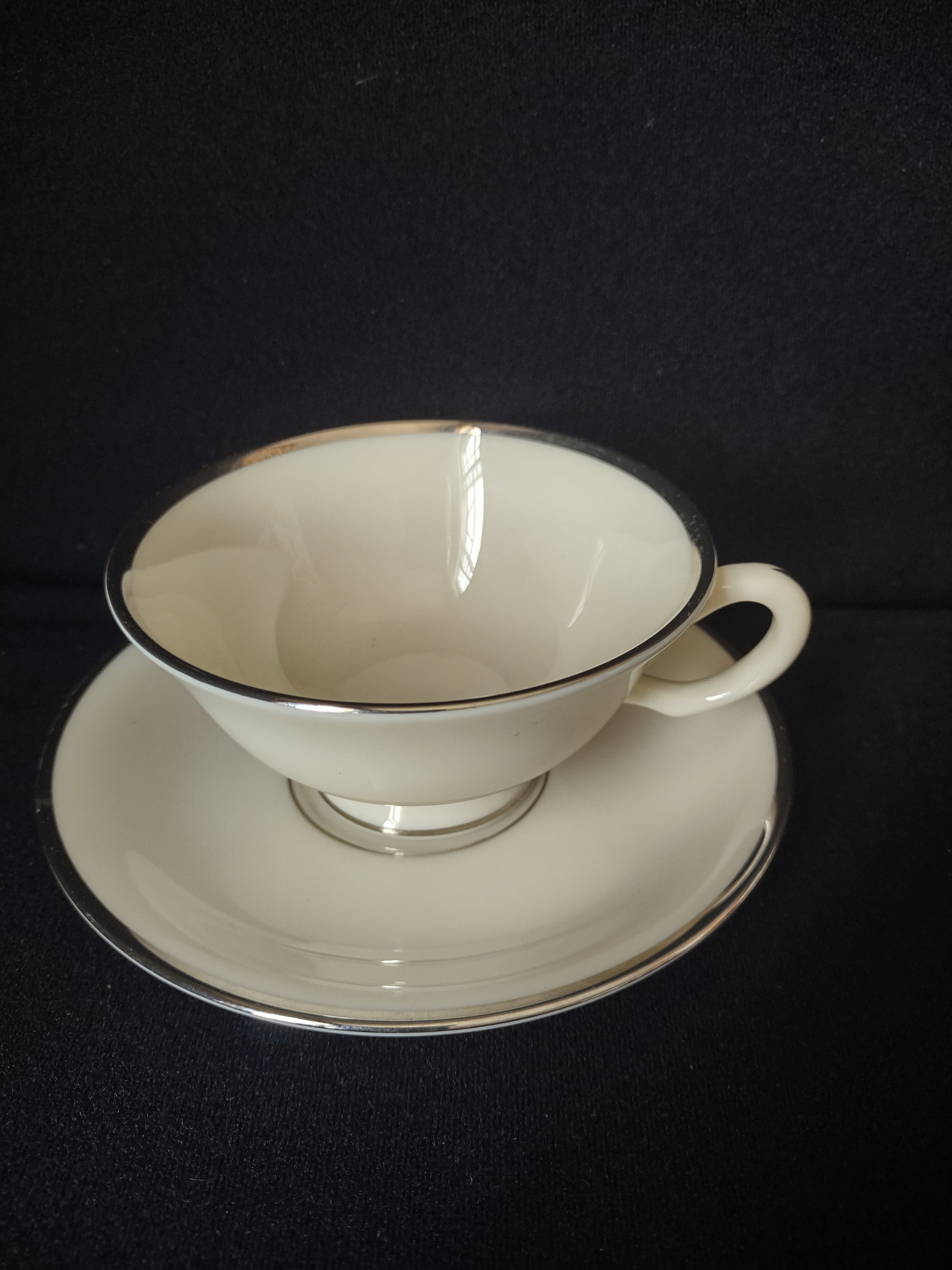 Vintage Lenox Montclair Tea Cup and Saucer (lot 1882)
