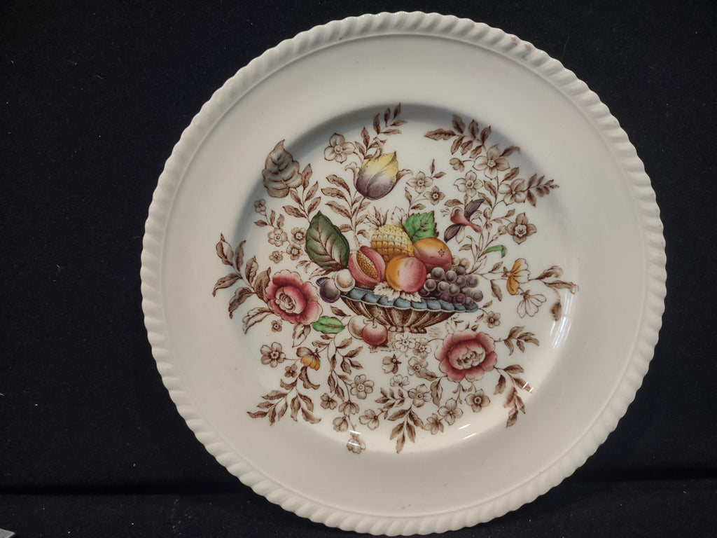 Vintage Johnson Pomona Windsor Ware Dinner Plate England Ironstone (lot 5607)