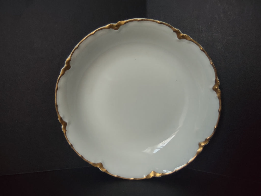 Haviland France Limoges Small Bowl 5" Gold Trim (lot 1007)