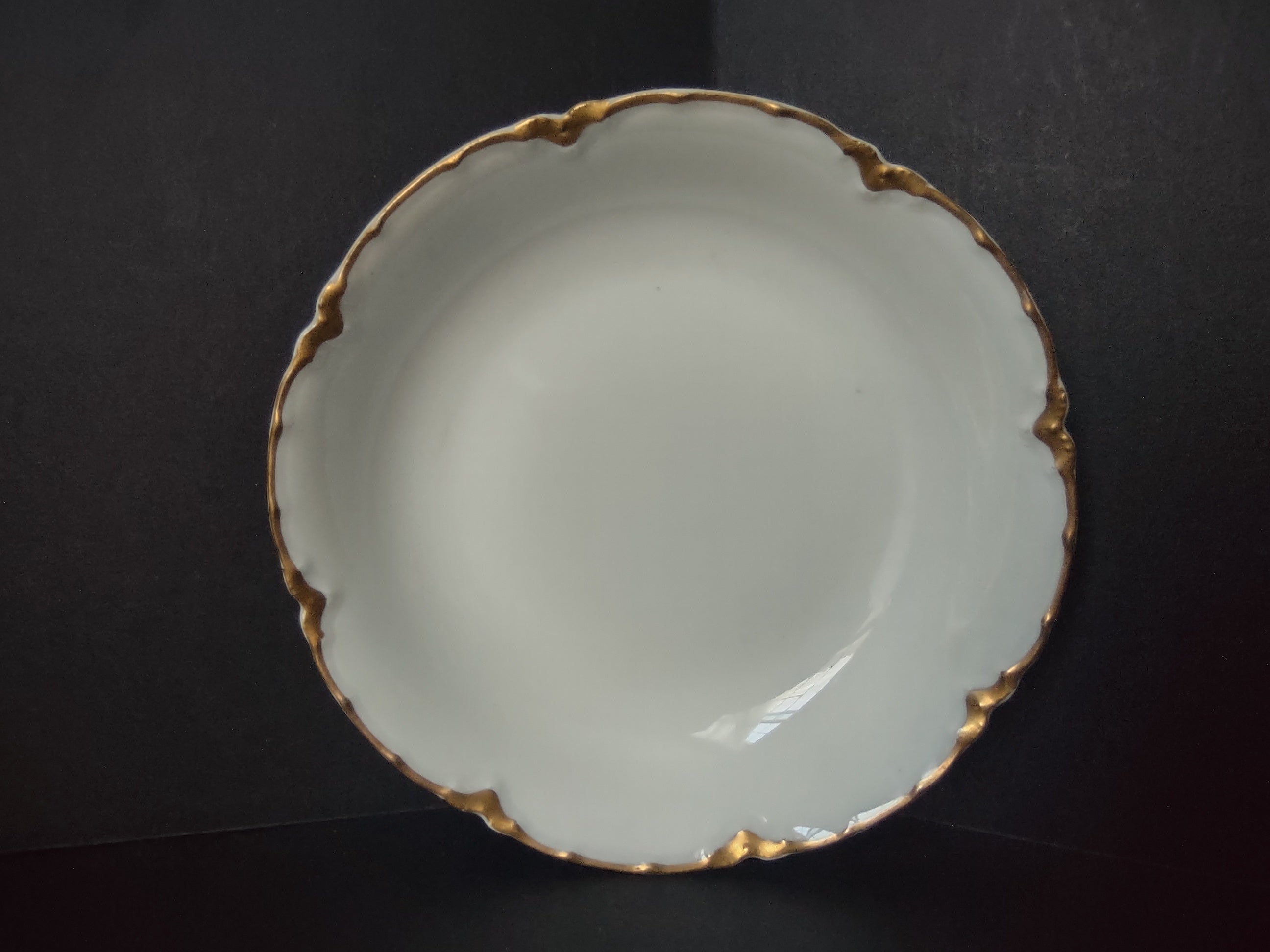Haviland France Limoges Small Bowl 5" Gold Trim (lot 1007)