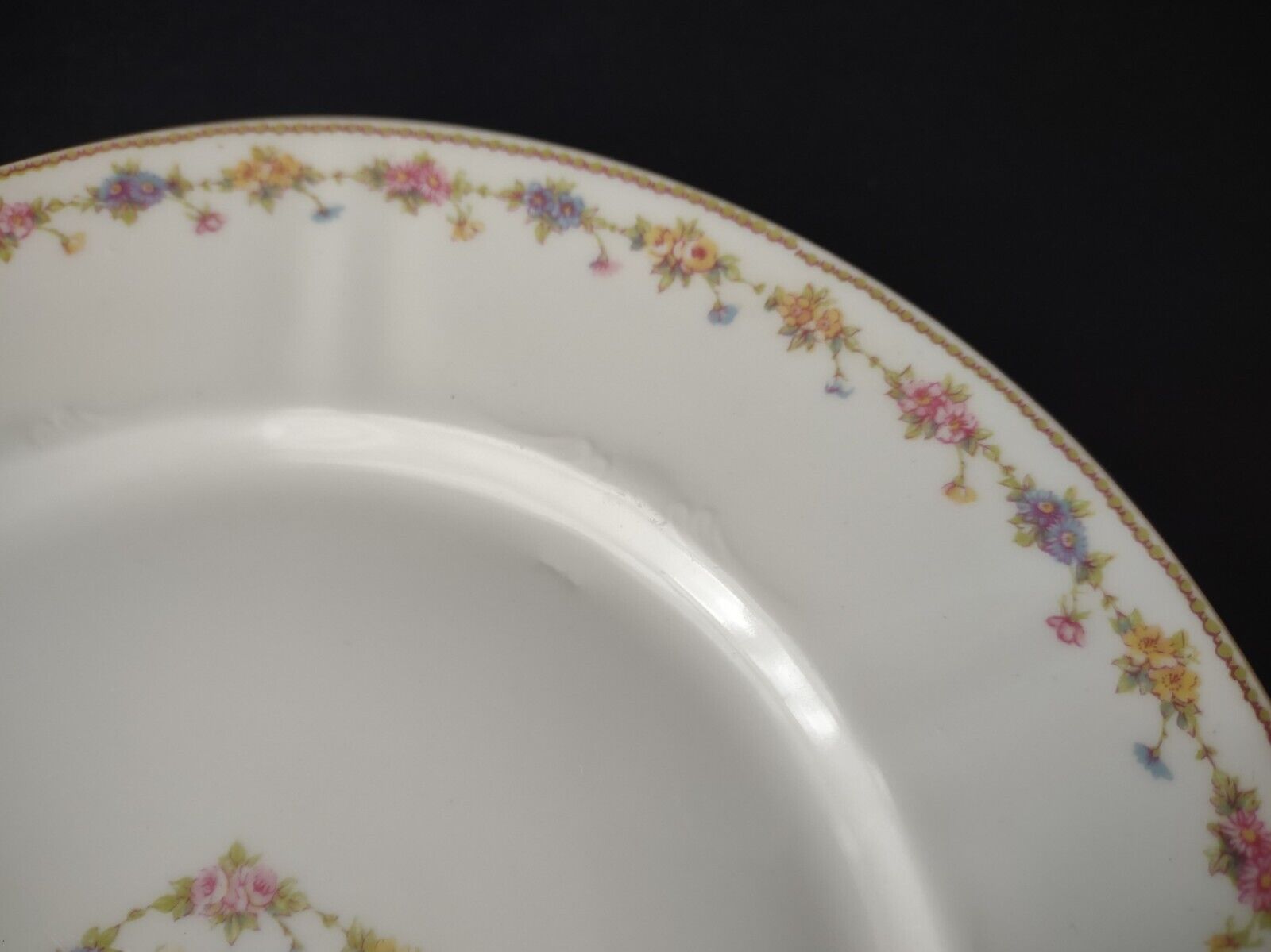Haviland Limoges France Luncheon Salad Plate Flower (lot 634)
