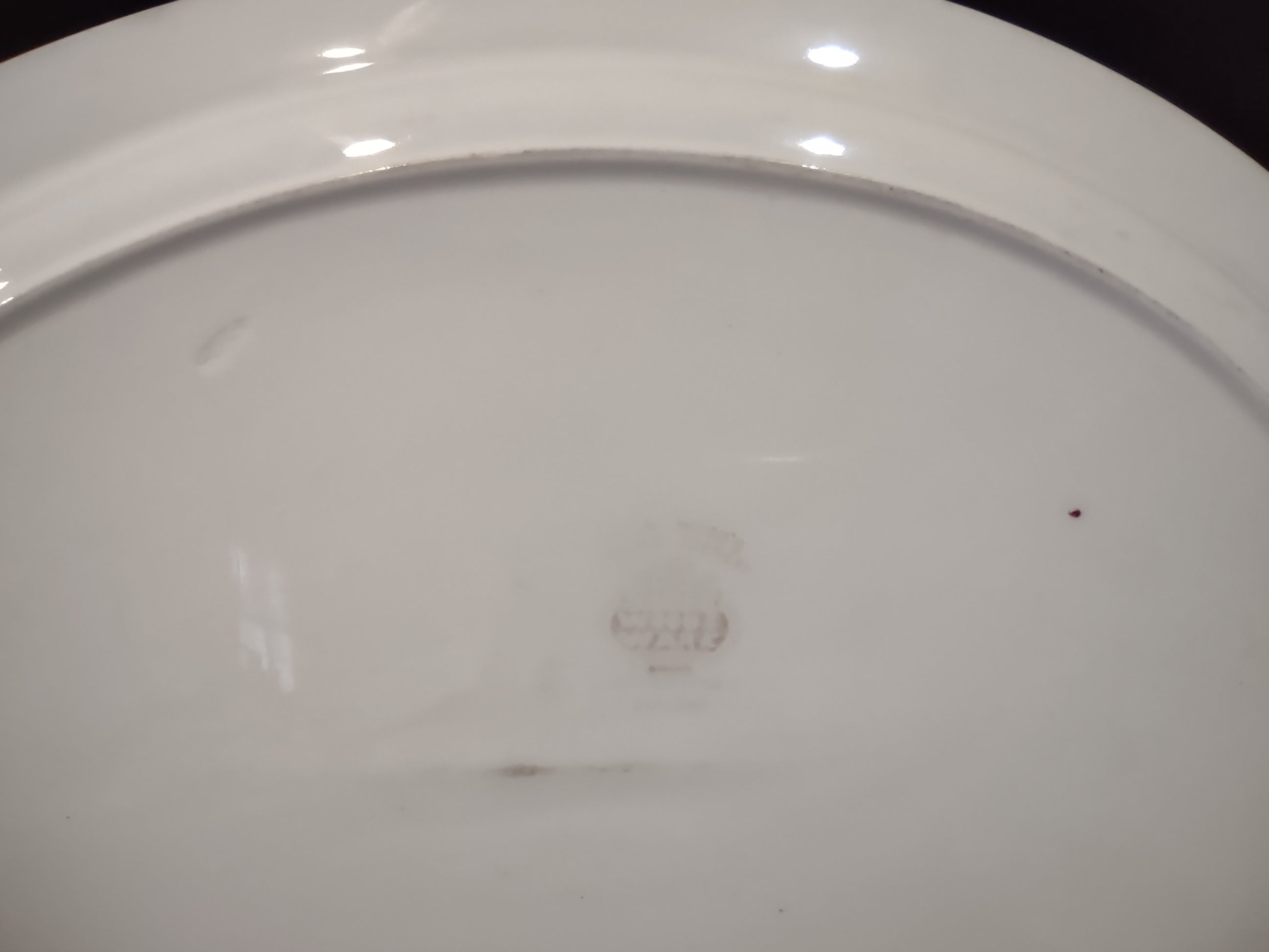Vintage Large Serving Platter Enoch English Scenery Wood Ware (lot 5684)