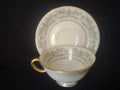Vintage Lenox Noblesse Gold Trim Tea Cup with Saucer (lot 1805)