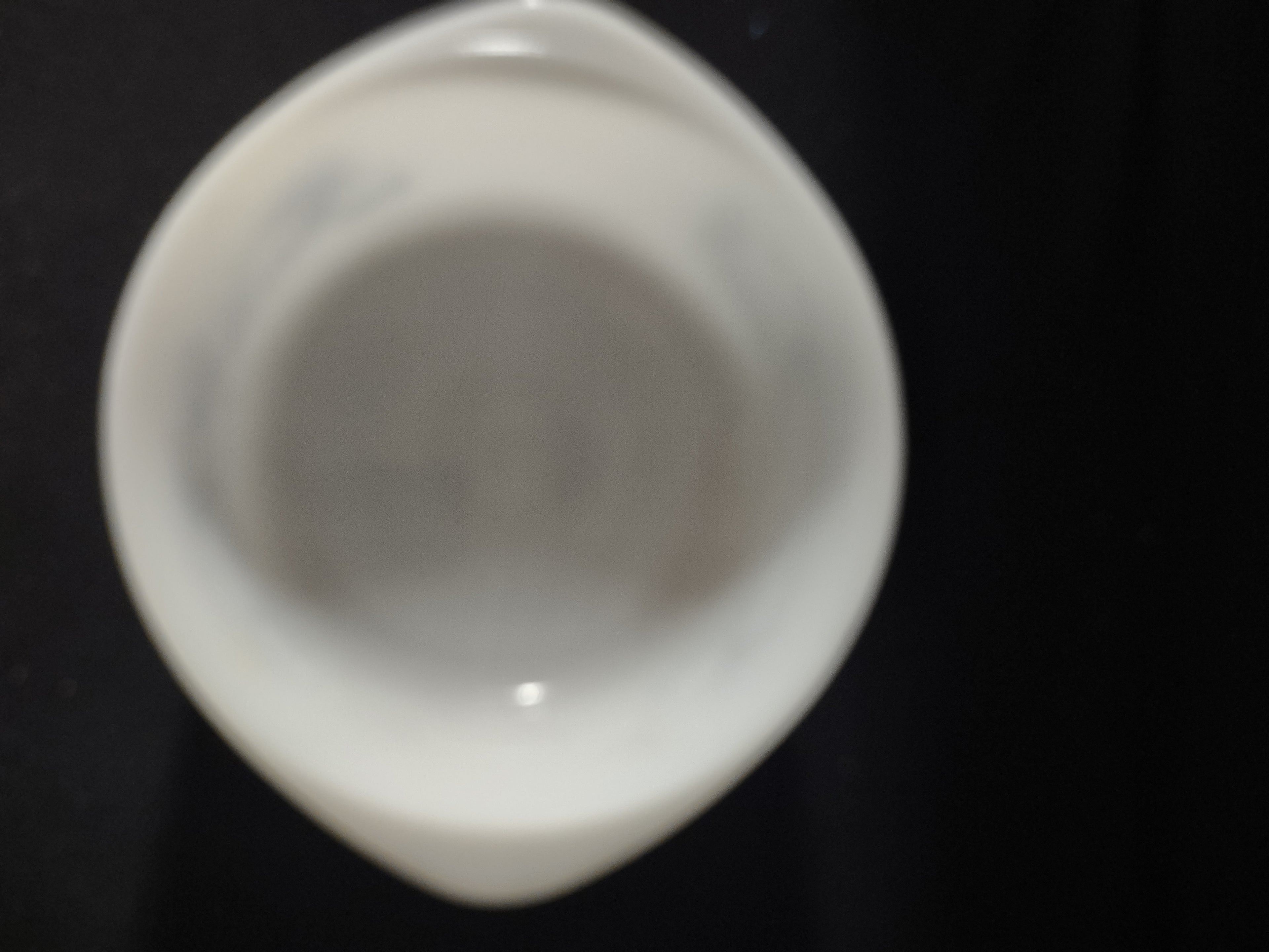 Vintage Glasbake Milk Glass 2QT Casserole Currier & Ives Blue Farm (Lot5131)