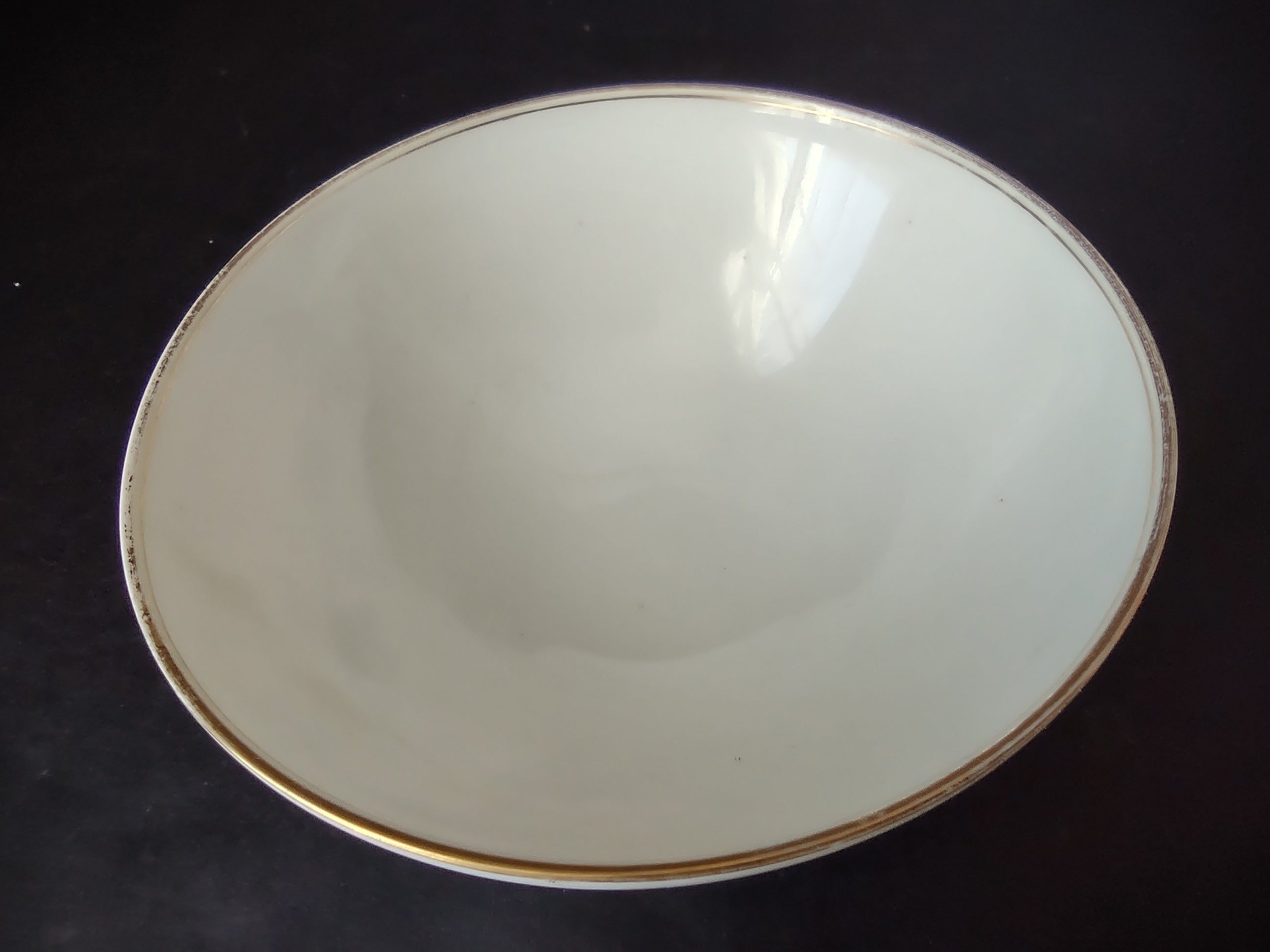 CFH Limoges French Shabby Cottage Chic Bowl Floral (lot 1127)