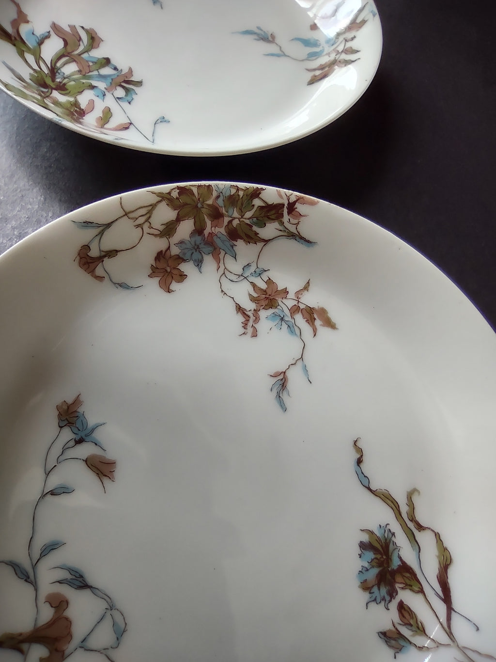 Depose Haviland Limoges Pink Brown Cornflower 2 x Small Bowl (lot 967)