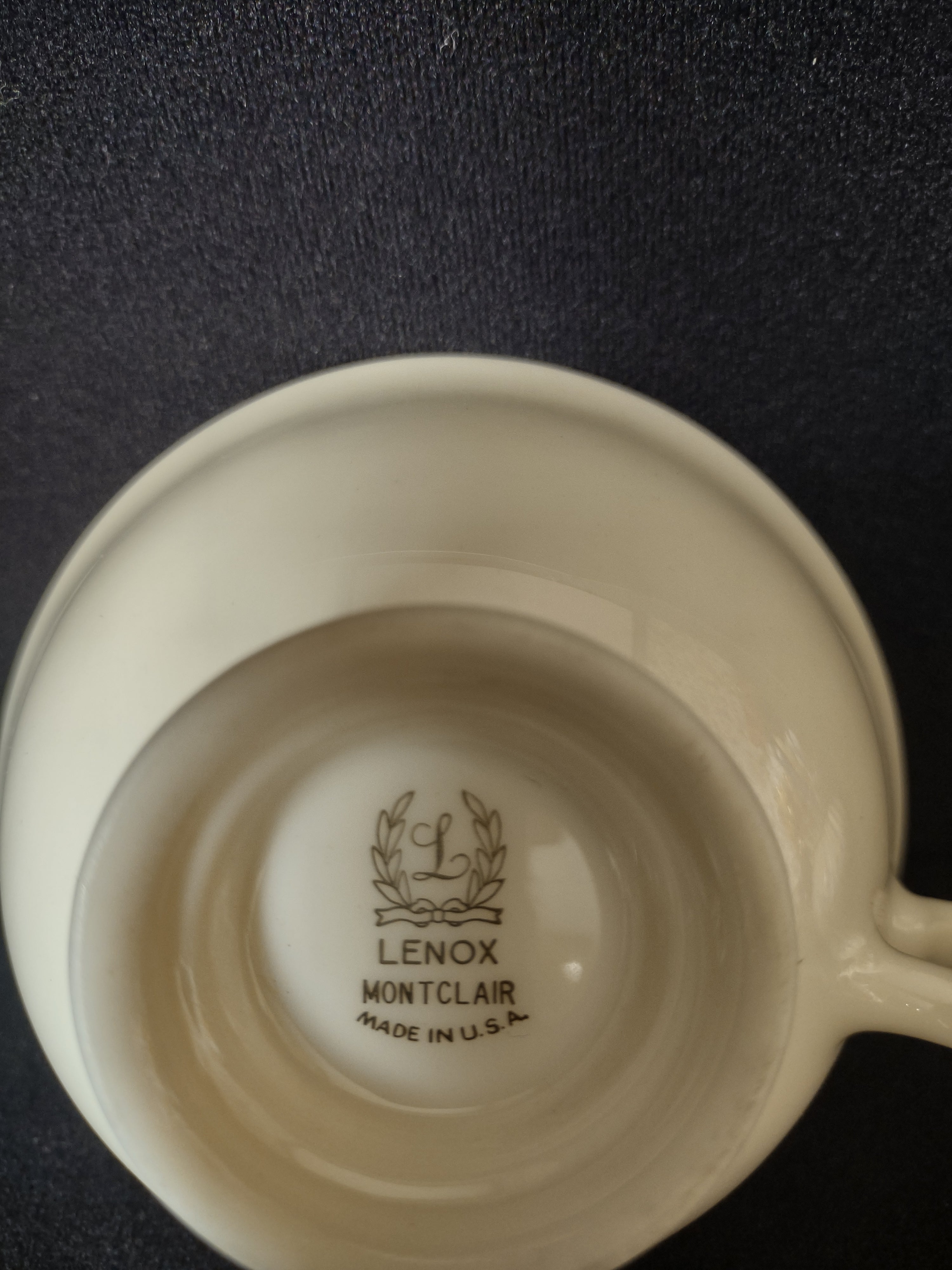 Vintage Lenox Montclair Tea Cup ONLY (lot 1881)