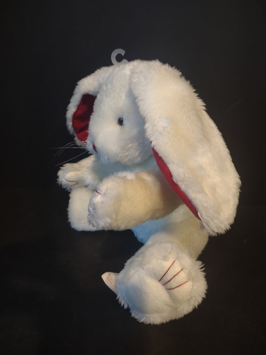 Santa's Touch Plush Easter White Bunny 12" (lot 1499)