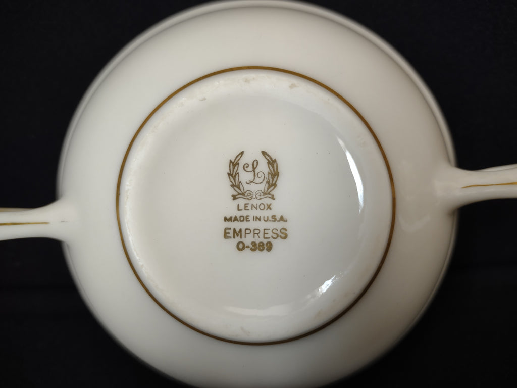 Vintage Lenox Empress O-389 Bouillon 2-Handle Cup ONLY (lot 1901)