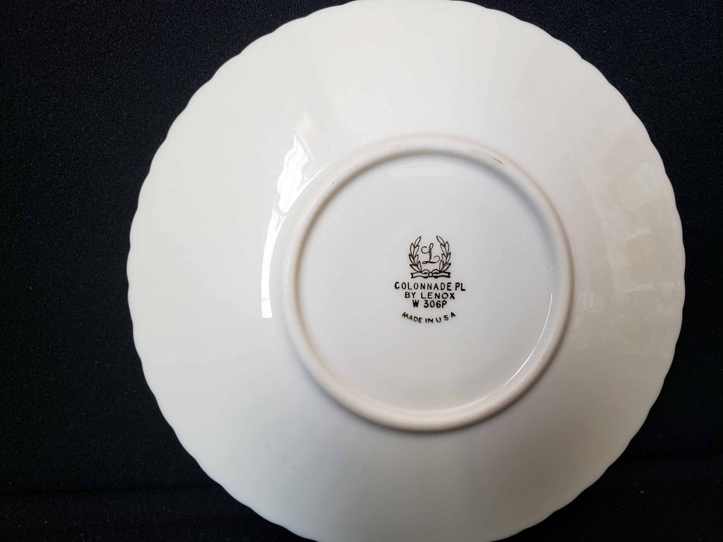 Vintage Lenox Colonnade PL W-306P Saucer ONLY (lot 1963)