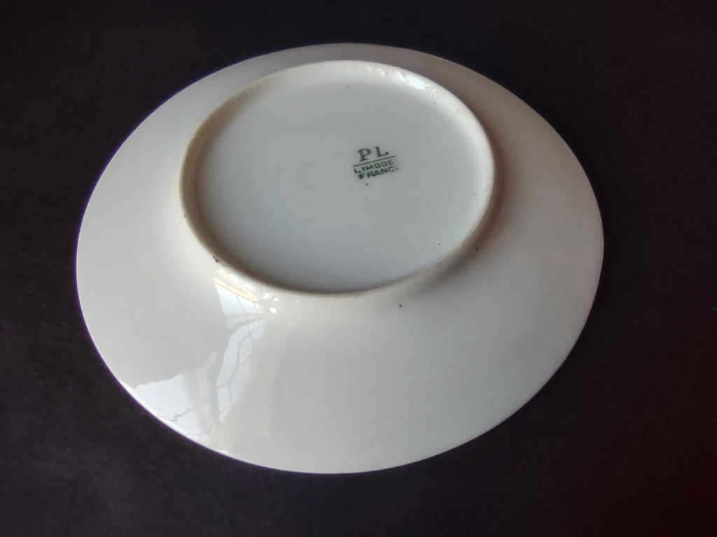 PL French Chic Limoges Small Plate Plain White (lot 1049)