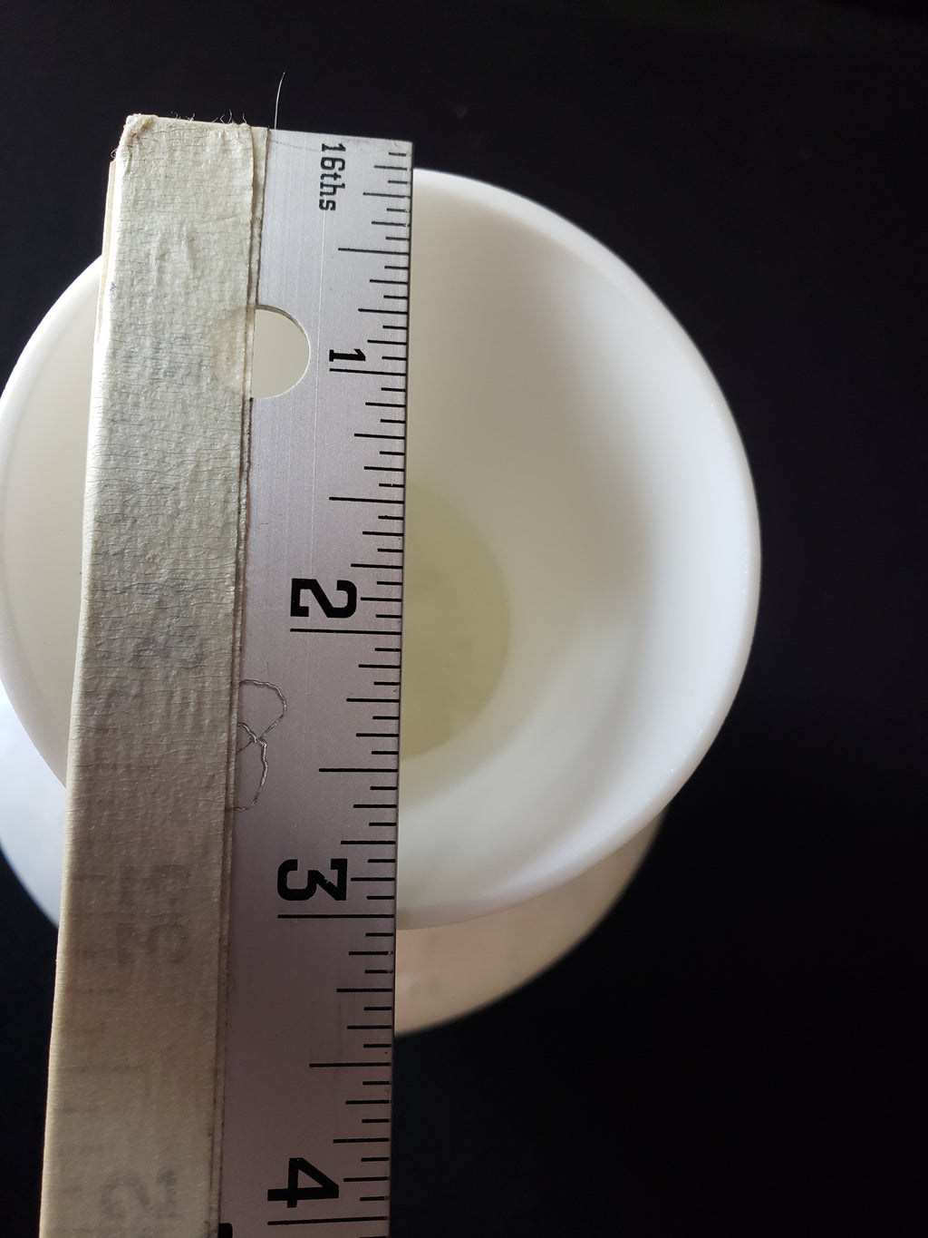 Vintage Westmoreland Milk Glass Vase 7-1/4" (lot 2222)