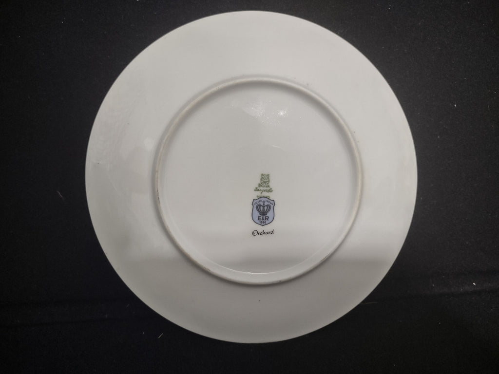 Collectible Plate Bavaria E&R Golden Crown Orchard Fake Orange Berry Fruit Design 7-3/4" # 128